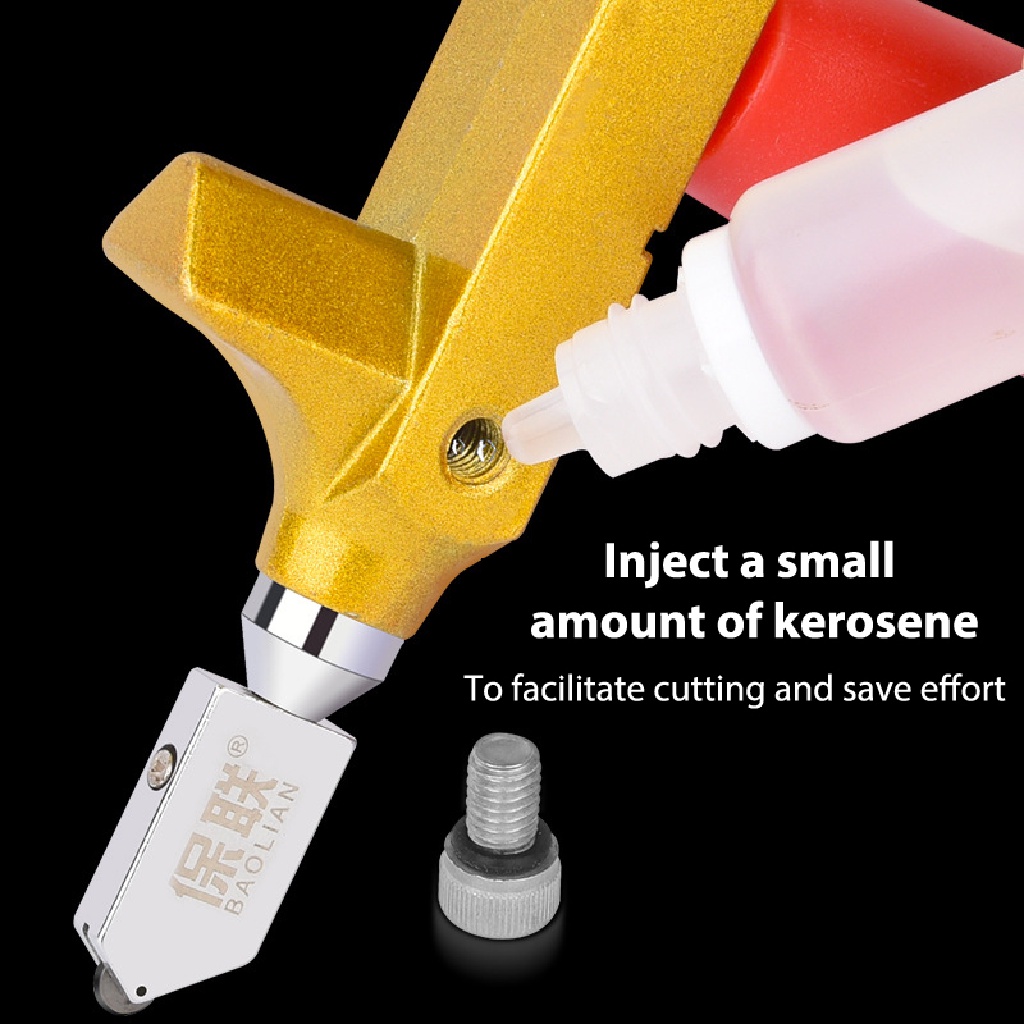 Dụng cụ cắt kính/gạch men chuyên nghiệp cầm tay 2 trong 1