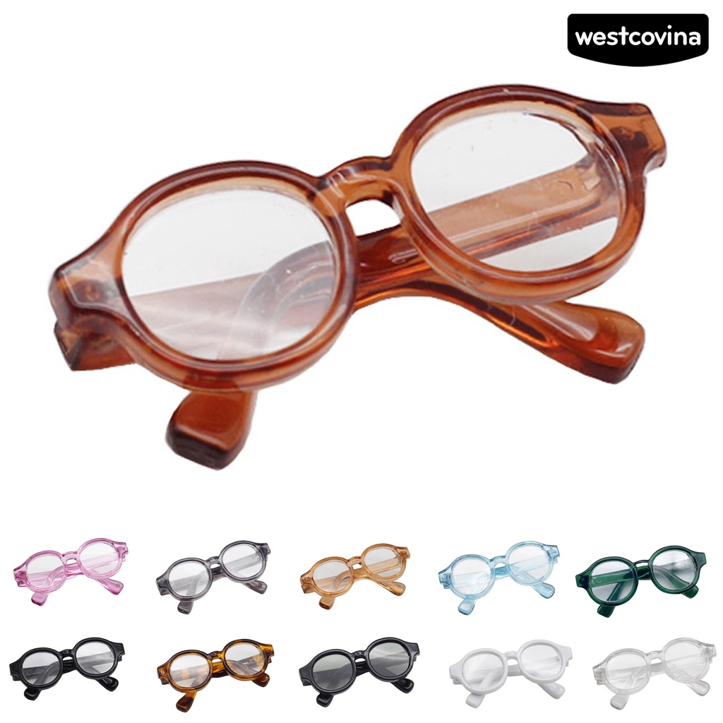 Mắt Kính Búp Bê Trong Suốt Dễ Thương Cho Bé Gái