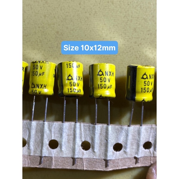 (Set 5pcs) Tụ hoá 50V 22uf 100uf 150uf 220uf 470uf 1000uf 2200uf mới chất lượng cao