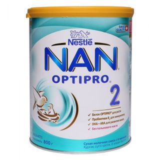 SỮA NESTLE NAN Optipro SỐ 2 (6-12 THÁNG) 800G