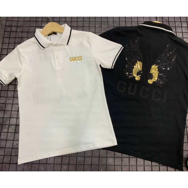 [ HOT 2021 ] Áo thun polo nam nữ hình cách chim đen thiên thần, vải cotton mền | BigBuy360 - bigbuy360.vn