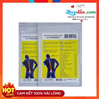 Cao dán giảm đau Herbal Pain relief patch - chính hãng Đài Loan