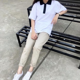 Quần BASIC PANTS KAKI màu TAN UNISEX