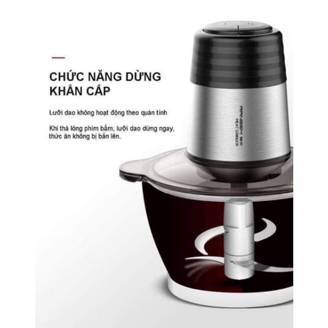 MÁY XAY THỊT ĐA NĂNG RANBEM 224A ( CỐC XAY THỦY TINH)