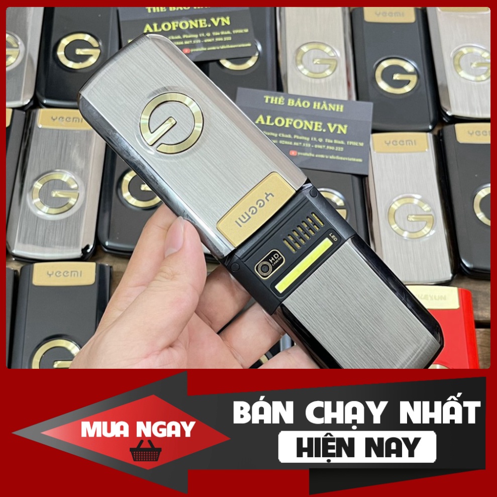 HOT HOT Điện Thoại Độc Nắp Gập G3 Cảm Ứng Có Chức Năng Giả Giọng Nói Đèn Led Siêu Đẹp Sang Trọng HOT HOT