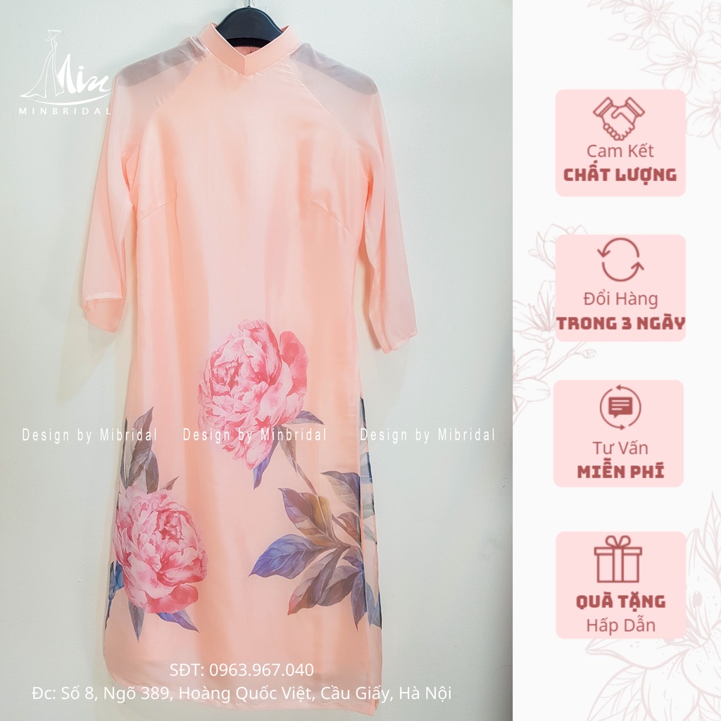 Áo dài chơi tết mà hồng lợt cực xinh cho phái đẹp | BigBuy360 - bigbuy360.vn