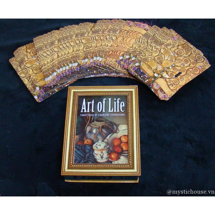 Rất đẹp cực nét - Bộ bài Art of Life Tarot Handmade [size Oracle]