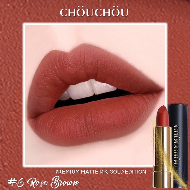 Son Lì Chou Chou Premium Matte 14k Gold Edition