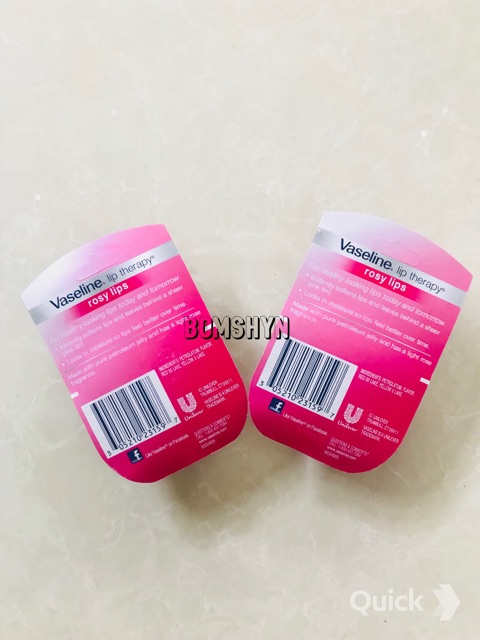 SON DƯỠNG MÔI VASELINE ROSY LIPS CÓ MÀU | BigBuy360 - bigbuy360.vn