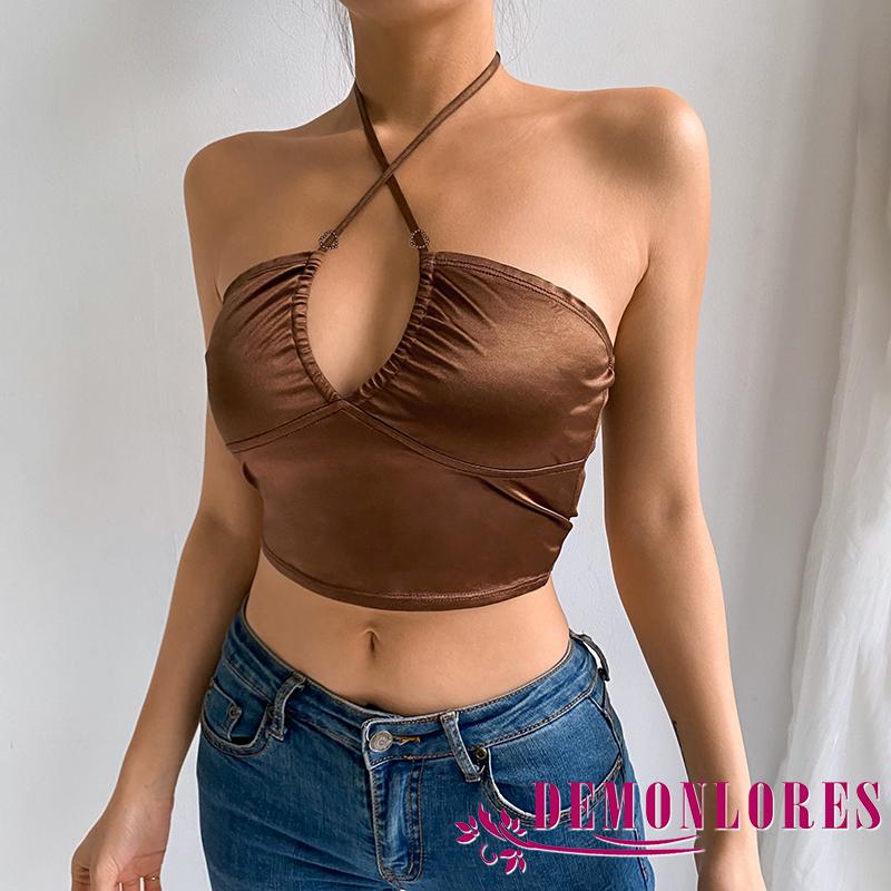 Áo nữ không tay cổ chữ v thời trang quyến rũ