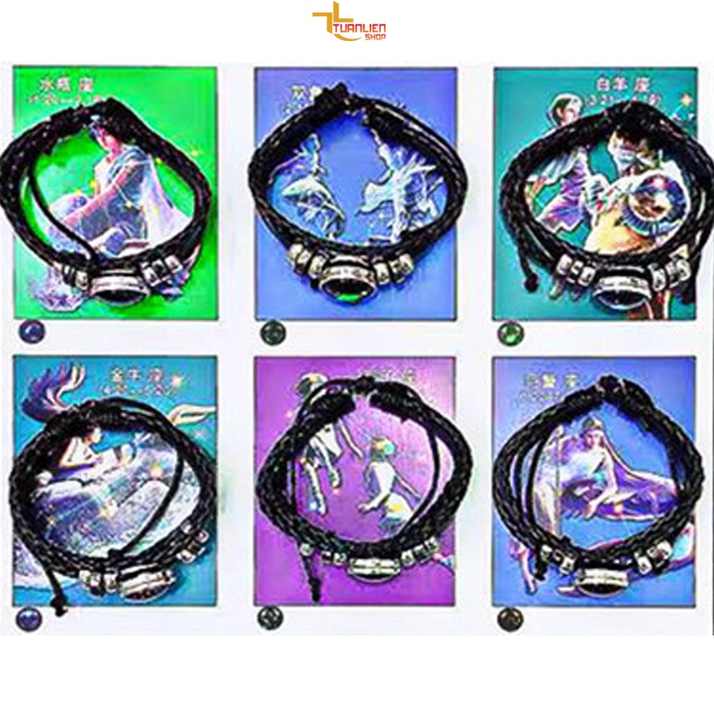 Handmade- Vòng tay cung hoàng đạo- Mật ngữ 12 chòm sao- Vòng tay- Vòng tay nam- Vòng tay nữ VT05