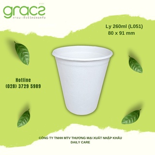10 ly bã mía thái lan 260ml - thương hiệu gracz