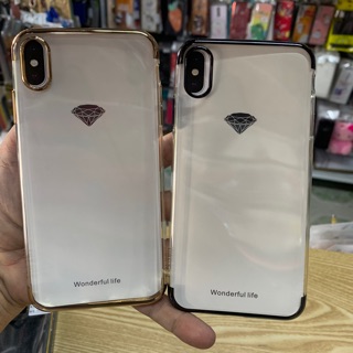 Ốp lưng Iphone Xmax/XSMax dẻo trong xi viềng bóng
