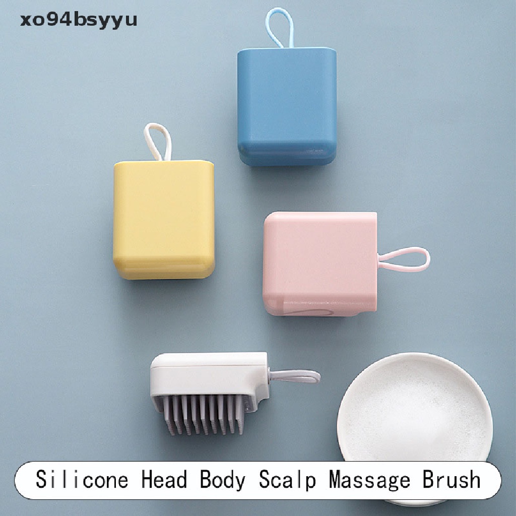 Lược Silicon Mát Xa Da Đầu Chống Rối Khi Tắm Xo94Bsyu