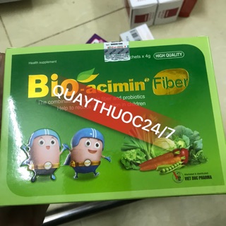 Bioacemin fiber tăng chất xơ giảm táo bón