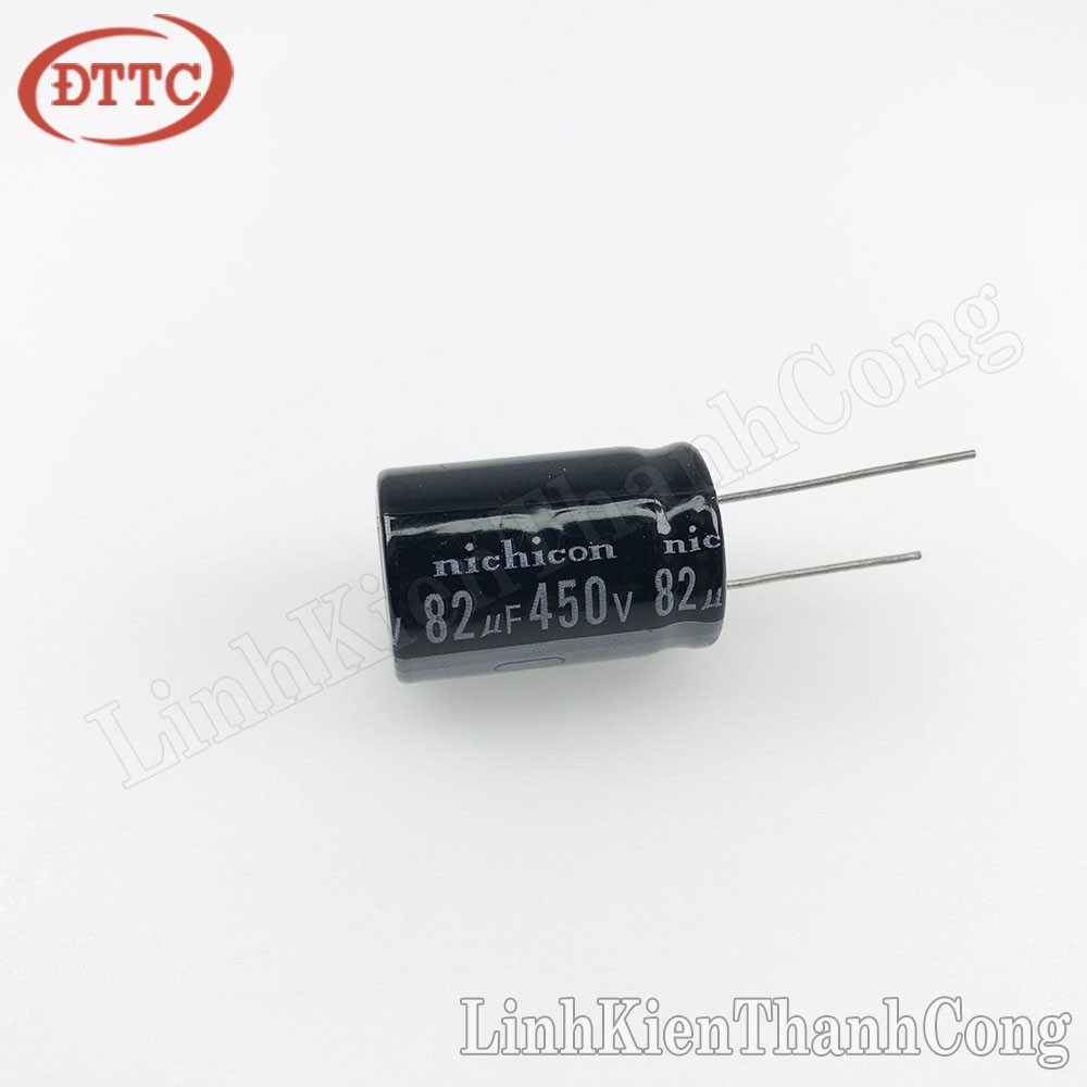 Tụ Hóa 82uF 450V (18x35mm)