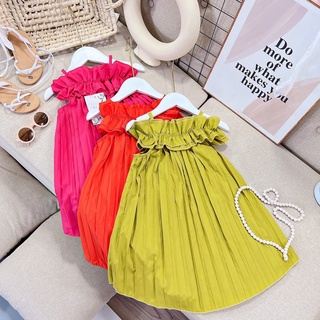 Váy dập ly bèo ngực bé gái (15-30kg)