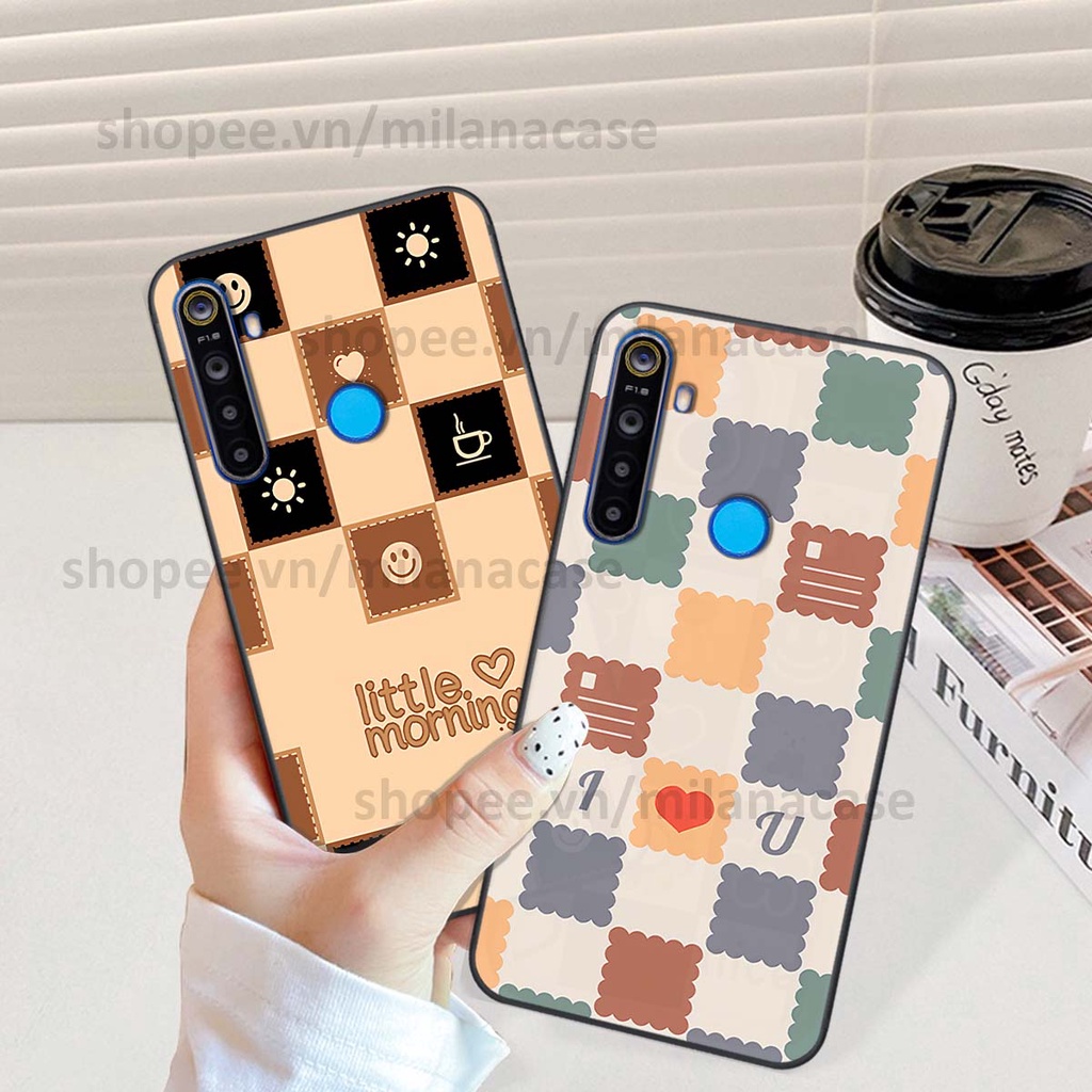 Ốp Realme 5 / 5 Pro / C3 caro họa tiết nhiều màu sắc siêu đẹp thời trang cá tính