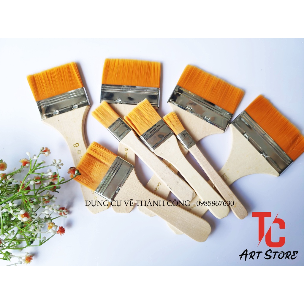 PANH XÔ, Cọ Bản Lông Nhân Tạo Giá Rẻ - SUNWAY B110