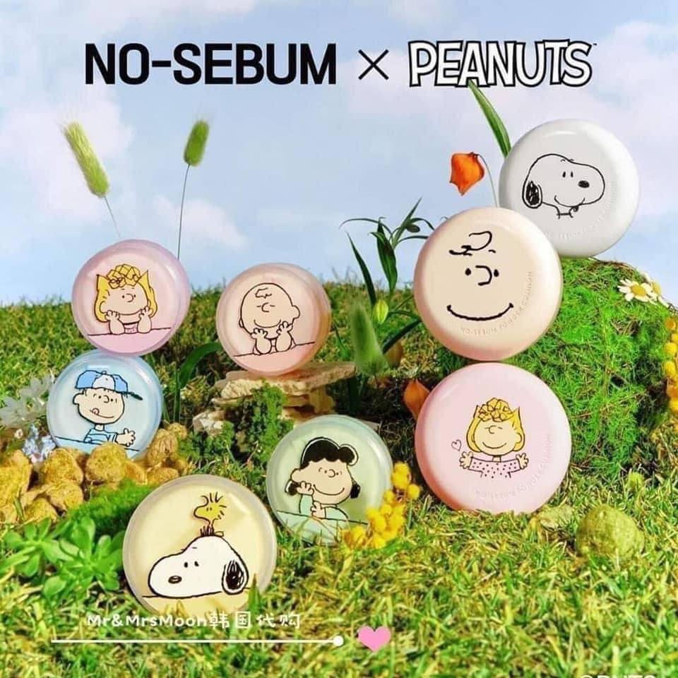 Phấn phủ Innisfree No Sebum x Peanuts phiên bản giới hạn
