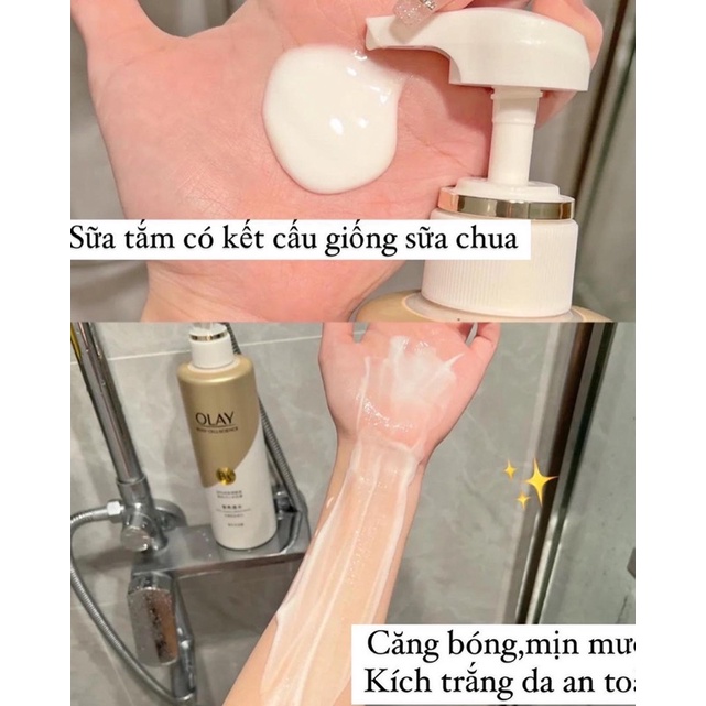 SỮA TẮM OLAY B3 + VITAMIN C BẢN TRUNG