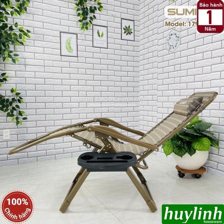 Ghế xếp gấp thư giãn Sumika 179 NEW - Tải trọng 300kg