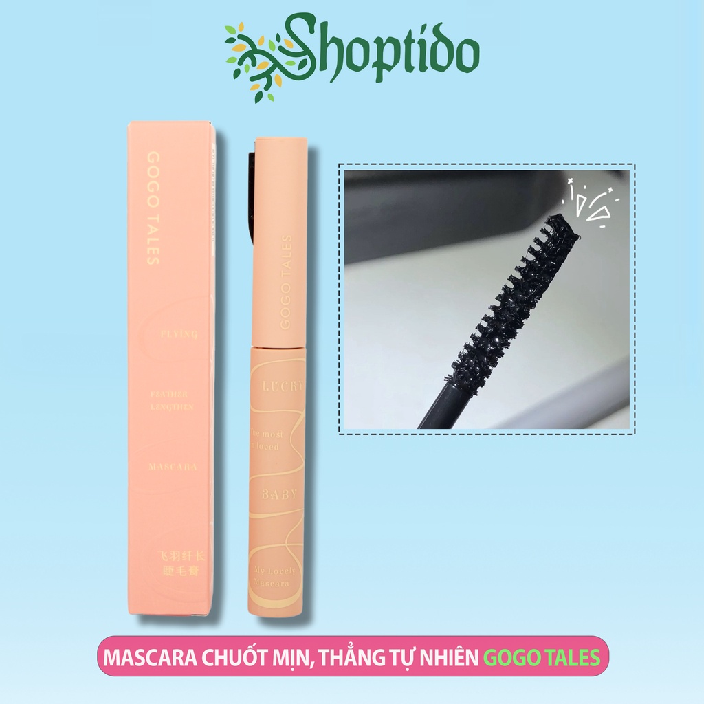 Mascara 2 đầu GOGO TALES flying feather lengthen mascara 10ml NPP Shoptido