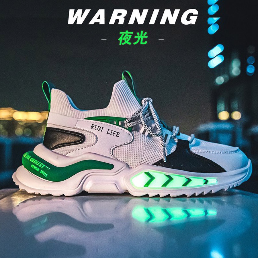 Giày sneaker nam phản quang TL953 Shop Thành Long chuyên giày thể thao nam | BigBuy360 - bigbuy360.vn