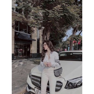 ÁO SƠ MI PHỐI TAY