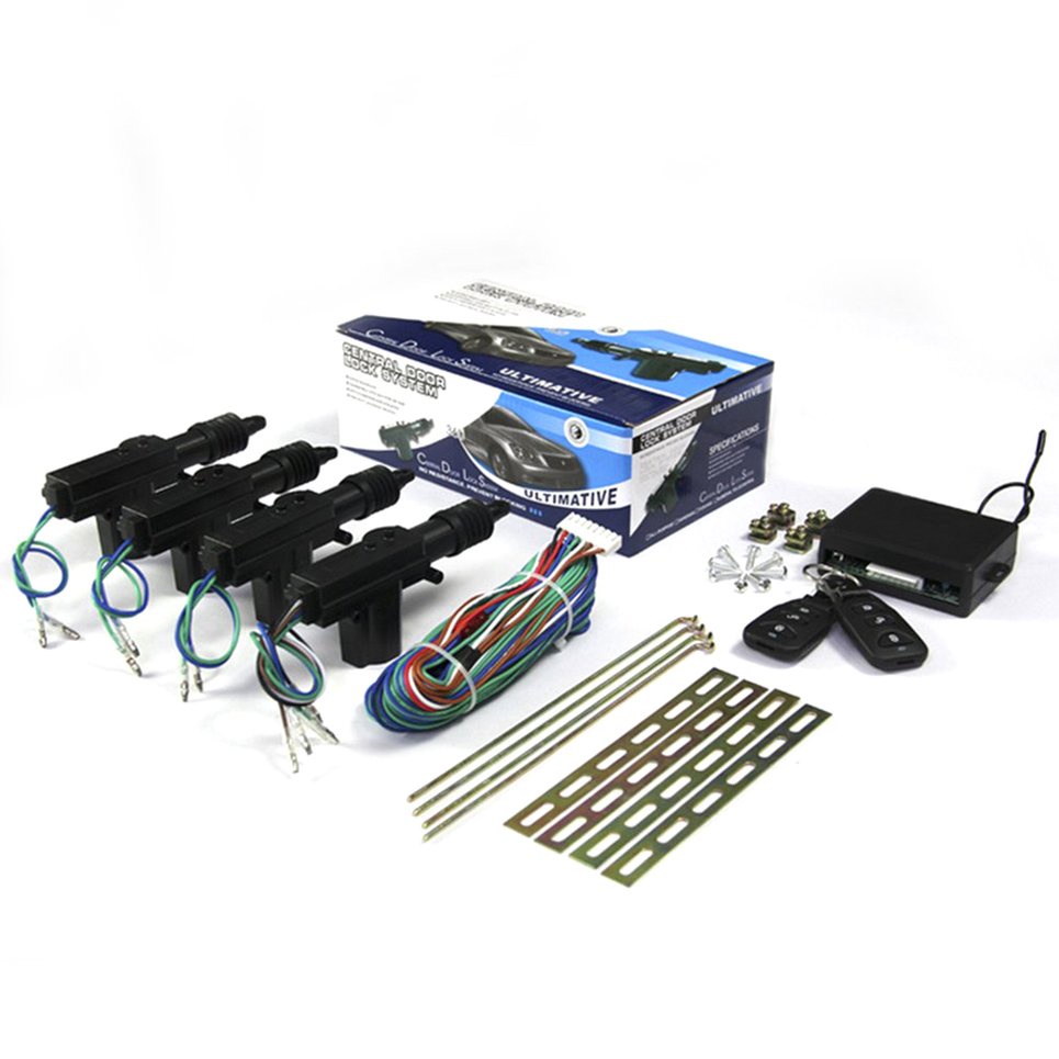 Complete Set Of Remote Control Central Lock Motor 12V With Remote Control