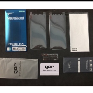 Bộ 4 miếng dán dẻo full màn cho samsung Note7/note8/noteFE