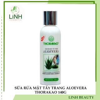 SỮA RỬA MẶT TẨY TRANG ALOEVERA THORAKAO 140G
