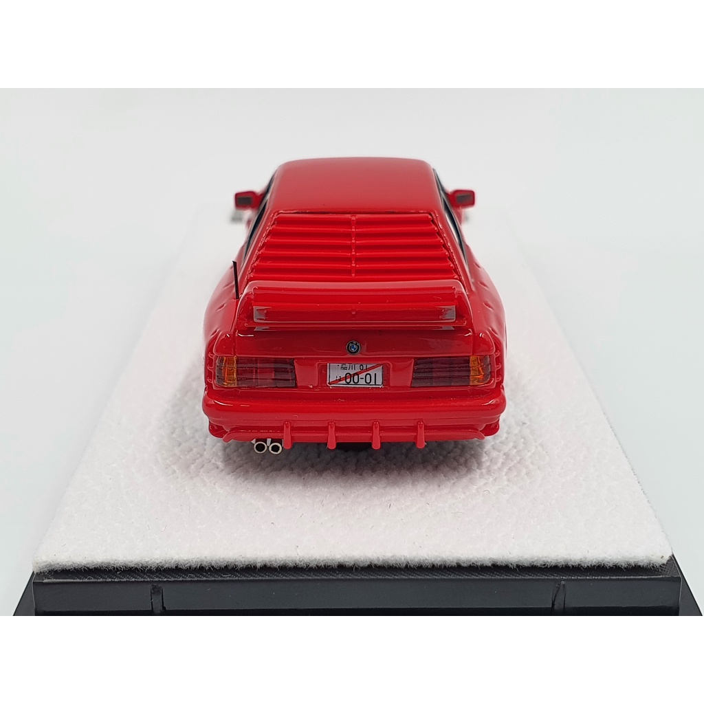 Xe Mô Hình BMW M3 &quot; E30 &quot; ZwingFils &quot; Supreme in Red limited to 399 1:64 ERROR (Đỏ Supreme)