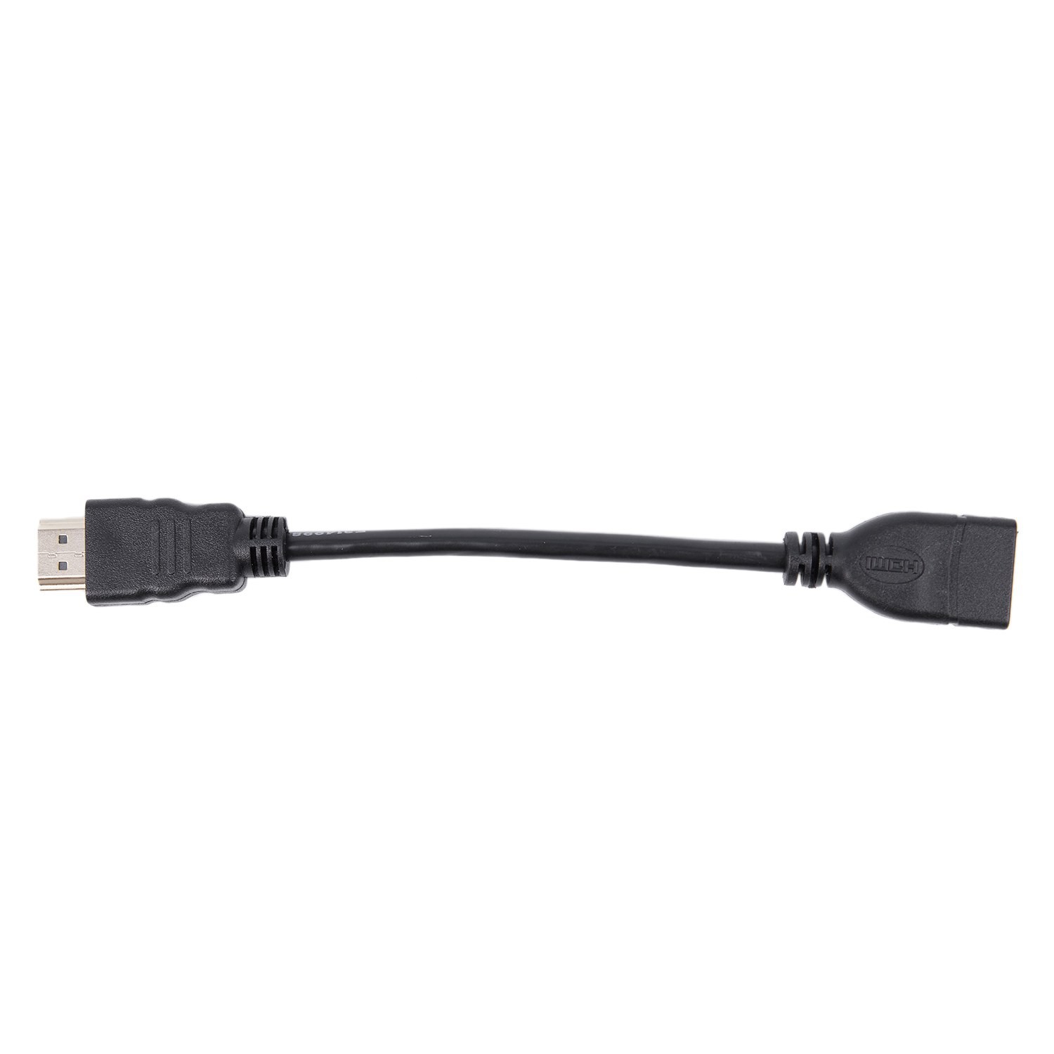 Hdmi Male To Female Extender Cable Short And Convenient For Google Chrome Cast, Fire Tv Stick, Roku Stick Connection To Tv