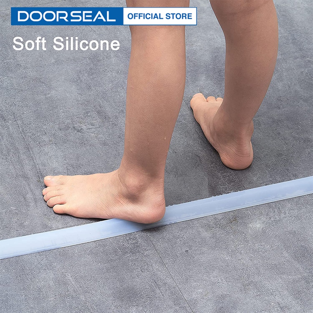 Dải Silicone Chặn Nước Chống Tràn Trong Nhà Tắm, Bồn Rửa...(Cắt liền theo mét) | Dooseal