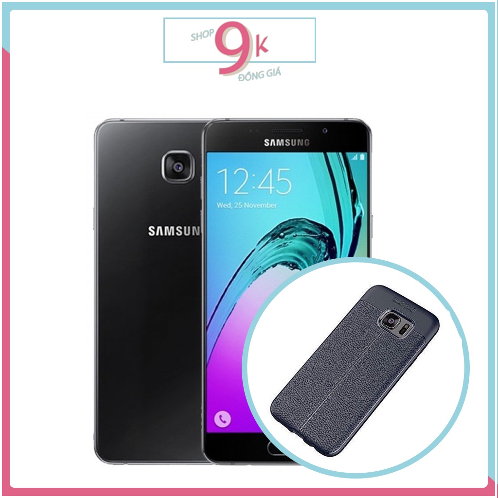 Ốp Autofocus dẻo vân da cho SAMSUNG A710 / A7 (2016)
