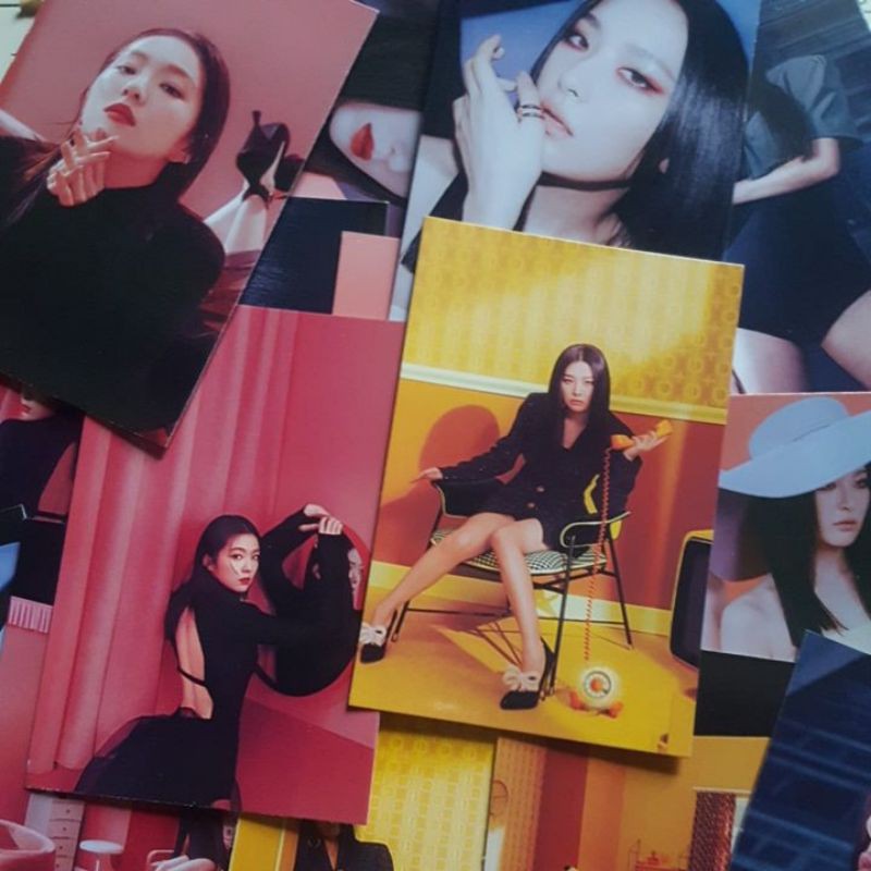Lomo card 34 ảnh Red Velvet - IRENE & SEULGI - MONSTER