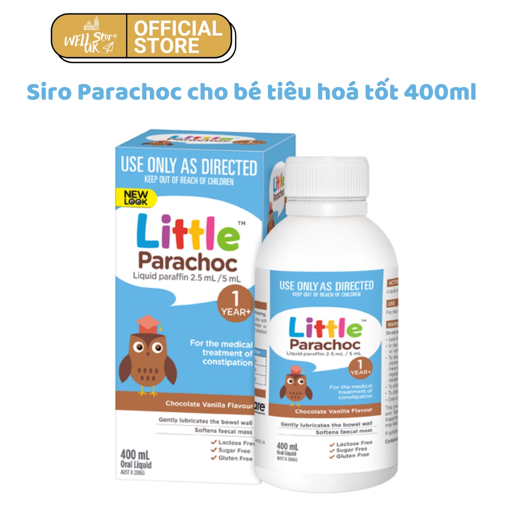 SIRO PARACHOC CHO BÉ TIÊU HOÁ TỐT