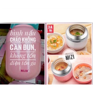 Bình nấu cháo không tốn ga, tốn điện
