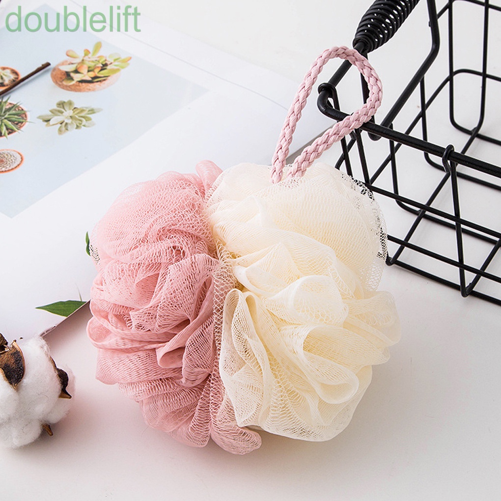 Bông tắm vệ sinh cơ thể bằng lưới 11cm nhiều màu sắc tiện lợi khi đi du lịch