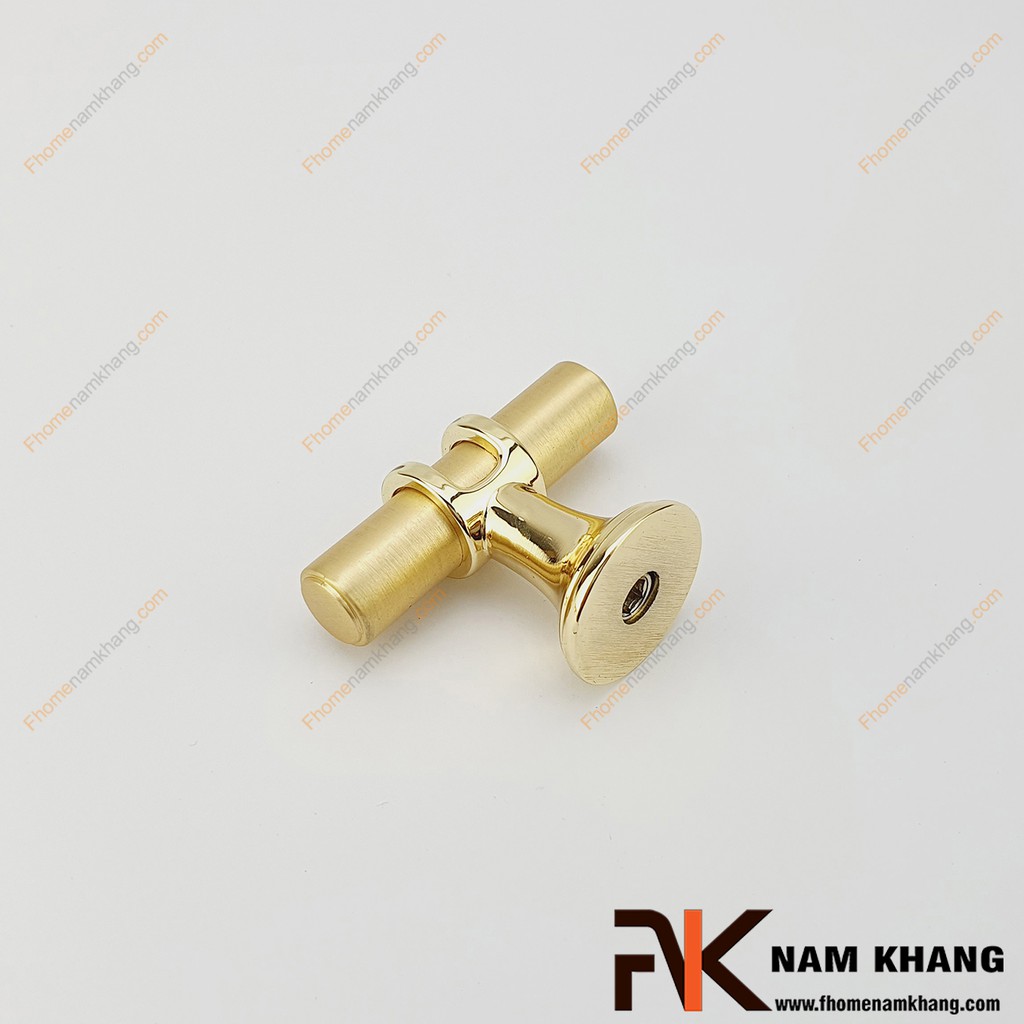 Núm cửa tủ dạng thanh màu vàng NK207-VN