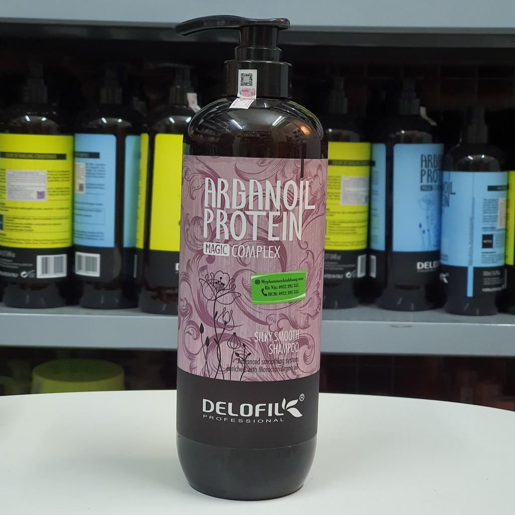 DẦU GỘI DELOFIL TRỊ GẦU SUÔN MƯỢT 500ML - 800ML