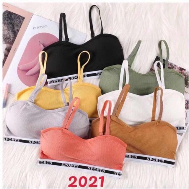 Áo yếm dây viền chữ cực hót. 2021