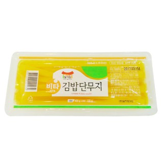Củ cải muối vàng Hàn Quốc cắt sợi dùng cuộn kimbap 400g