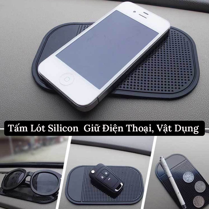 Miếng Dán Chống Trượt Trên Ô Tô - Chất Liệu Silicon Mềm Dẻo, Siêu Bền Và Chắc Chắn CARZONE.TOP