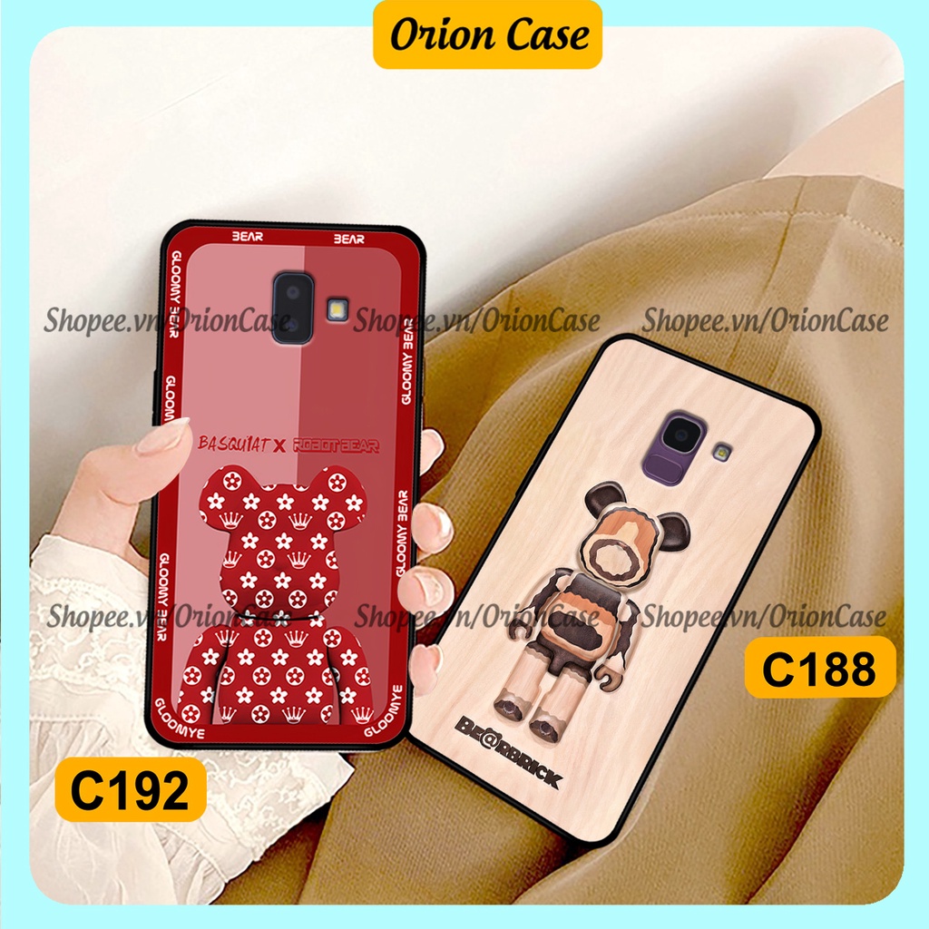 Ốp lưng Samsung J6 2018 / J6 Plus / J6+ / J8 in hình bearbrick 3D thời trang, cá tính. ốp chống sốc, bền đẹp