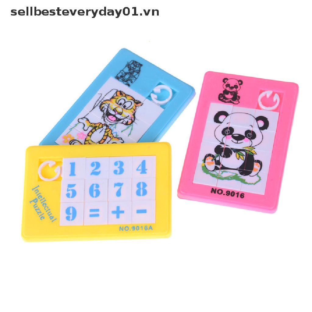 Đồ chơi lắp ráp hình động vật/ chữ số màu sắc ngẫu nhiên giáo dục sớm cho bé