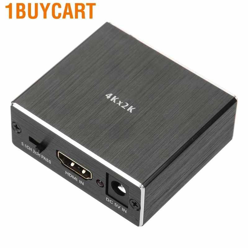 1 Bộ Chuyển Đổi Âm Thanh 4k Hdmi Sang Đầu Ra 3.5mm Hỗ Trợ Spdif 3d