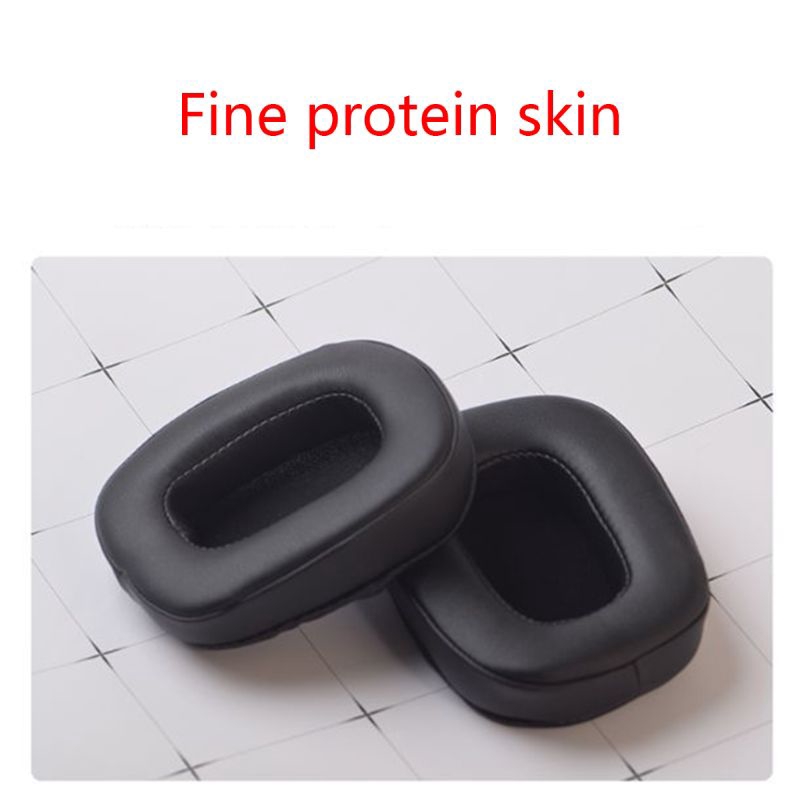 1Pair Leather Ear Pads Soft Foam Ear Cushion for Razer Tiamat 7.1 V2 Headset