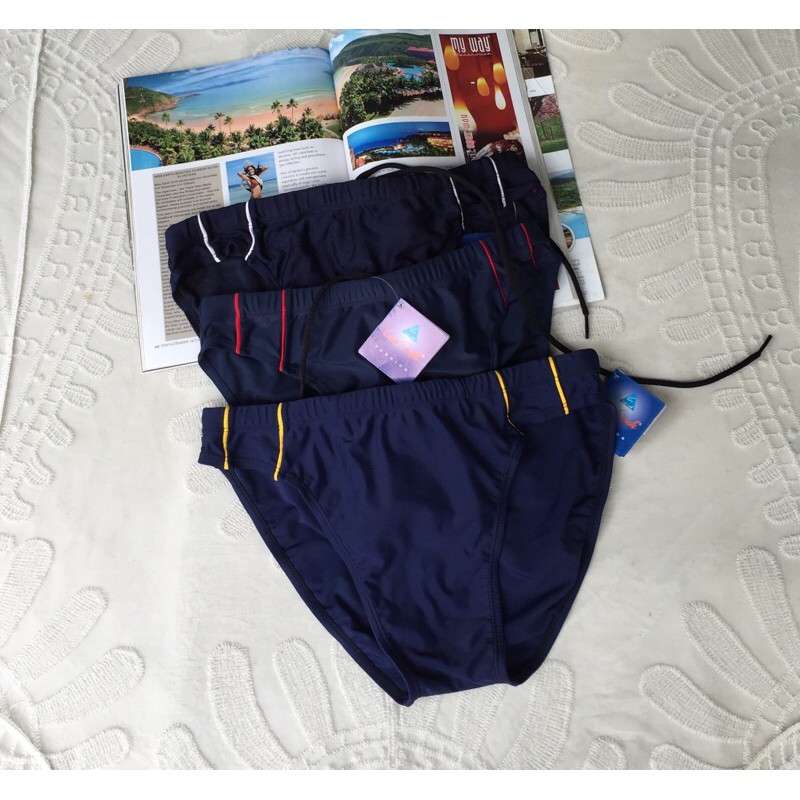 [BIG SIZE ĐẾN 100KG] Quần Bơi Nam Tam Giác Laha Chạy Sọc Chỉ Và Hoạ Tiết Size M-3XL - Lucky Girl shop | BigBuy360 - bigbuy360.vn